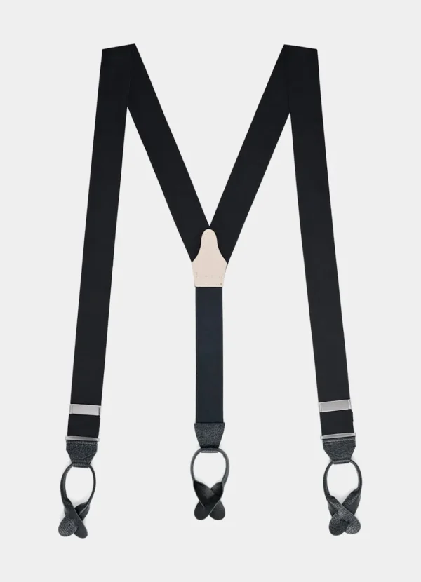 New Marinblå hängslen Hängslen | Smokingaccessoarer